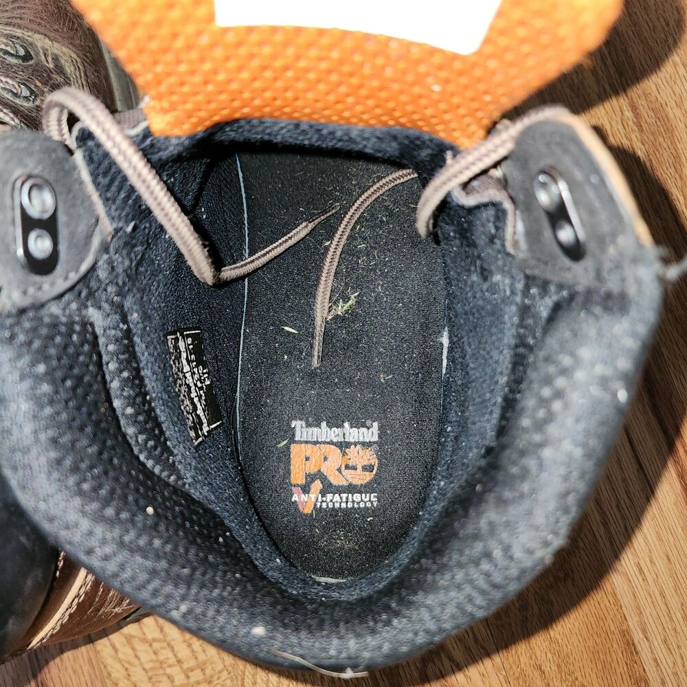 Timberland Pro Men's Helix Composite Leather Safety Boots Size 10.5M - Picture 7 of 11